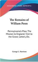 Remains of William Penn