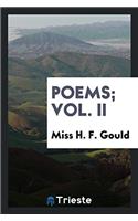 Poems; Vol. II