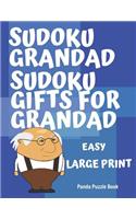 Sudoku Grandad - Sudoku Gifts for Grandad - Easy