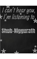I can't hear you, I'm listening to Shub-Niggurath creative writing lined notebook