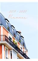 2019 - 2020 Planner: August 2019 - June 2020 Daily Planner with Calendar Dates, Parisian Building Cover