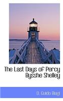 The Last Days of Percy Bysshe Shelley