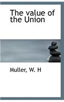 The Value of the Union