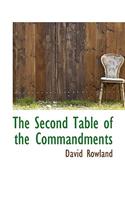The Second Table of the Commandments