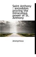 Saint Anthony: (English)