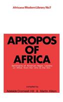 Apropos of Africa