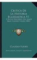 Critica De La Historia Eclesiastica V1