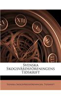 Svenska Skogsvardsforeningens Tidskrift