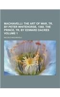 Machiavelli Volume 1: (English)
