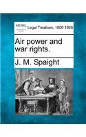 Air power and war rights.