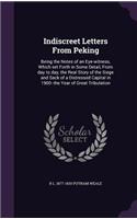 Indiscreet Letters From Peking