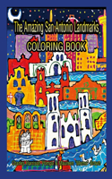 Amazing San Antonio Landmarks Coloring Book