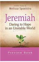 Jeremiah, Preview Book: Daring to Hope in an Unstable World