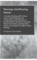Bearings And Bearing Metals