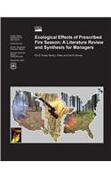 Ecological Effects of Prescribed Fire Season