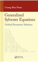 Generalized Sylvester Equations