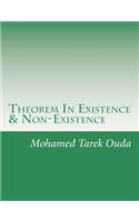 Theorem In Existence & Non-Existence