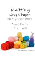 Knitting Graph Paper: Design Your Own: Chart Ratios 2:3 & 4:5