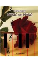 Blank Sheet Music For Piano