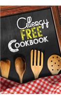 Allergy Free Cookbook: Blank Recipe Cookbook Journal V1
