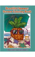 Beautiful Summer Scenes Coloring Book