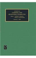 Advances in Learning and Behavioural Disabilities