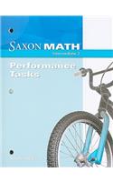 Performance Tasks: (Saxon Math Intermediate 3)