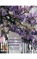 5-Year Home Maintenance Log Book