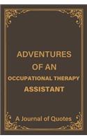 Adventures of an Occupational Therapy Assistant