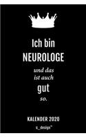 Kalender 2020 für Neurologen / Neurologe / Neurologin