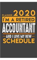 Planner 2020 for retired ACCOUNTANT