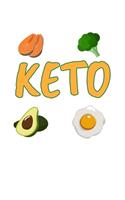Keto Diet: 6x9 120 pages blank - Your personal Diary