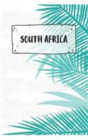 South Africa: Ruled Travel Diary Notebook or Journey Journal - Lined Trip Pocketbook for Men and Women with Lines