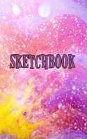 Sketchbook: Notebook for Sketching, Doodling, Painting, Drawing or Writing 8.5 x 11 100 Pages, 8.5 x 11 (Pretty Cute Abstract Cover Vol.54)(54 Jolly Pockets Sketchbooks)