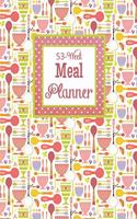 53-Week Meal Planner: Plan & Organize Your Meals for a Year Weekly Pages Grocery List with Categories Family Gift