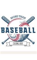 Baseball Coloring Book
