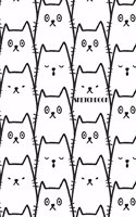 Sketchbook: Cute cat cover, Extra large (8.5 x 11) inches, 110 pages, White paper, Sketch, Draw and Paint
