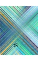 Action Daily Planner (Undated): Professional Appointment Planner with Address Book; Organized in Hourly & 15 Minutes Interval; Monthly & Weekly Goals Journal with Inspirational Quo