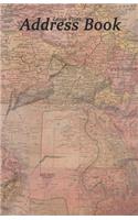 Large Print Address Book: Vintage Map of Asia and Australia, 5.5 X 8.5 Inch, 5.5 X 8.5 Inch, Organize Family, Friends and Contacts in One Convenient Place. Thoughtful Gift fo