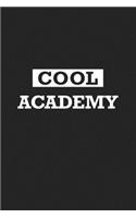 Cool Academy: A 6x9 Inch Matte Softcover Journal Notebook with 120 Blank Lined Pages