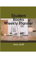 Student Books Weekly Planner 2017- 2018