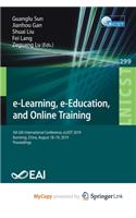 e-Learning, e-Education, and Online Training