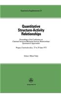 Quantitative Structure-Activity Relationships