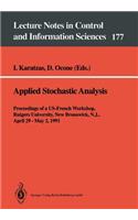 Applied Stochastic Analysis