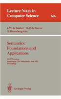 Semantics: Foundations and Applications
