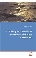 3D regional model of the Indonesian Seas circulation