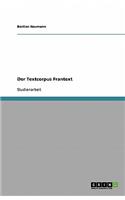 Der Textcorpus Frantext