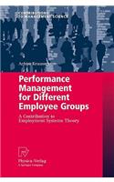 Performance Management for Different Employee Groups