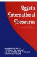 Roget’s International Thesaurus