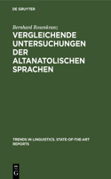 Vergleichende Untersuchungen der altanatolischen Sprachen: (8 Trends in Linguistics. State-Of-The-Art Reports)